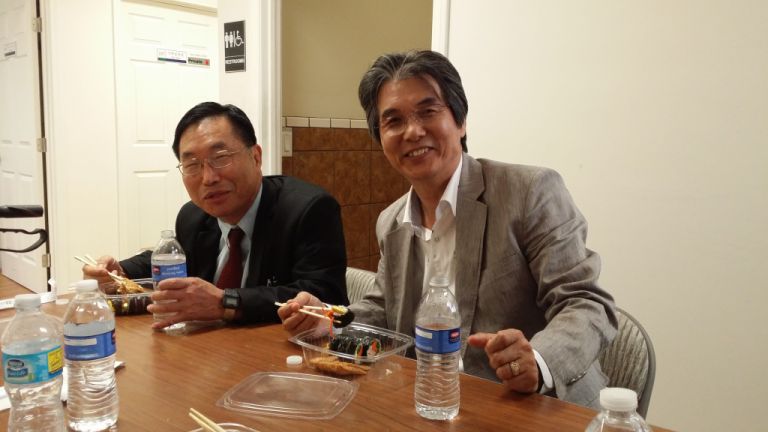 총장님과 점심