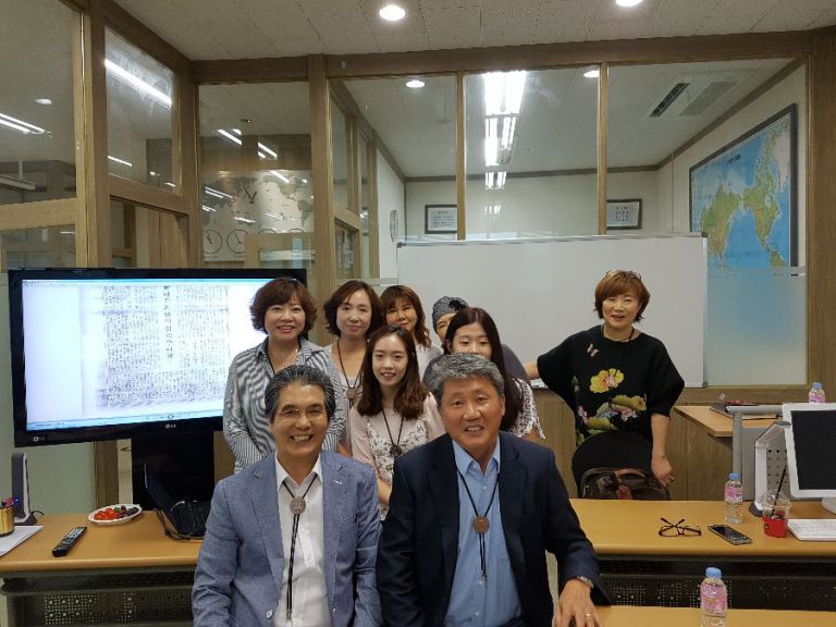 강의 마치고