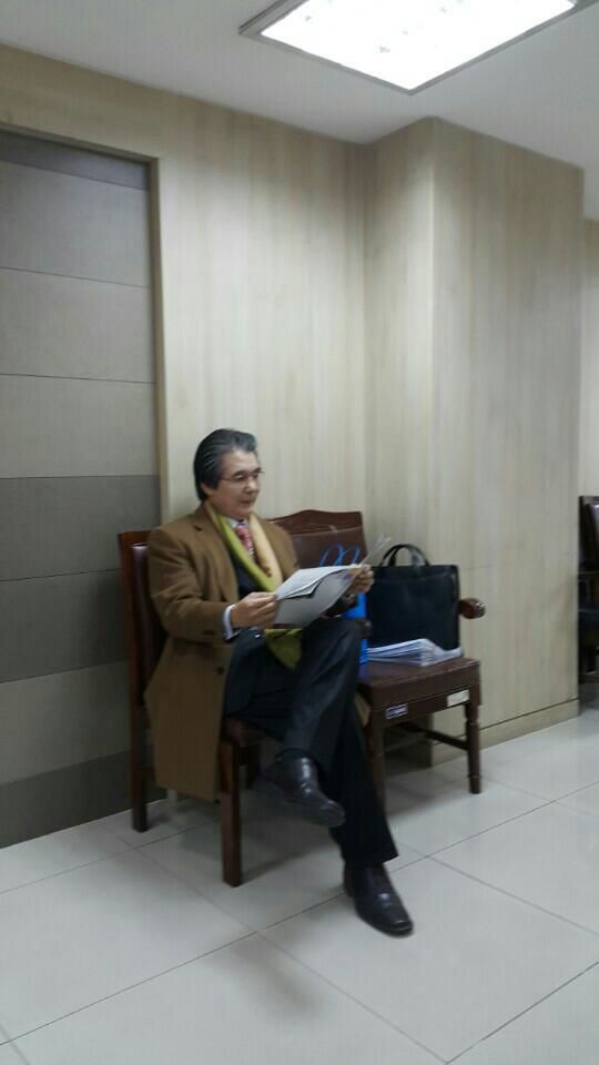 설명회에 나선 송강면 한국부총장